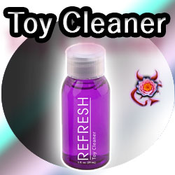 Sex toy cleaner and wipes